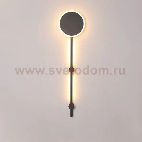 Настенный светильник MARA H80 Black Трехцветный свет ImperiumLoft 224341-23