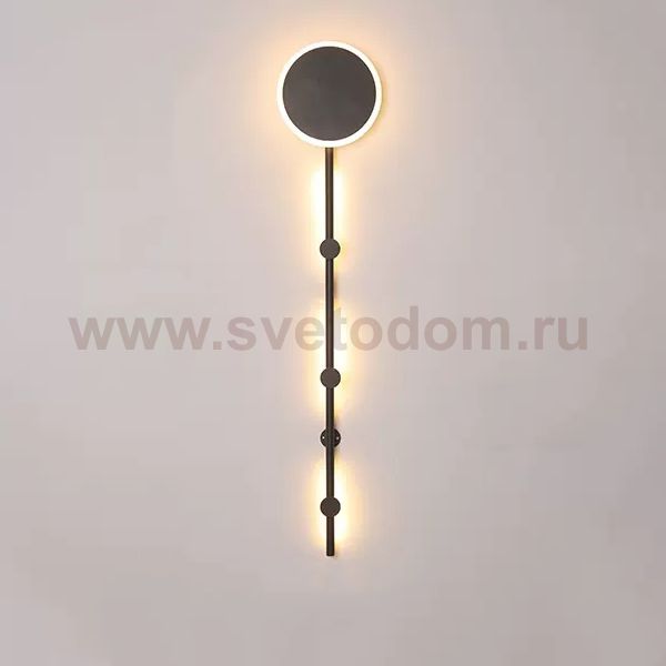 Настенный светильник MARA H100 Black Трехцветный свет ImperiumLoft 224343-23