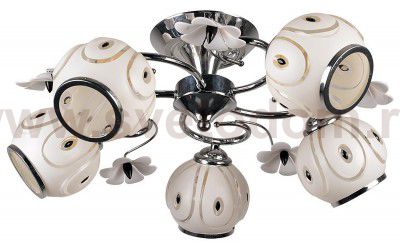 Потолочный светильник Escada 225/5PL E27*60W Chrome 