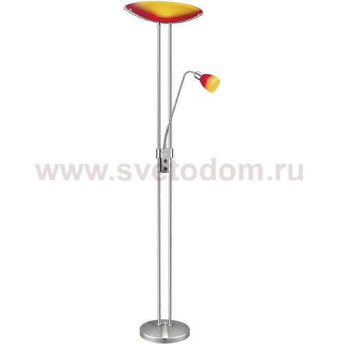 Торшер оранжевый с красным Eglo 22528 BAYA 2