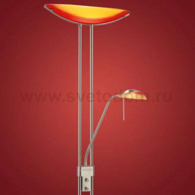 Торшер оранжевый с красным Eglo 22528 BAYA 2