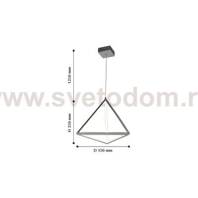 Люстра подвесная Favourite 2259-1P Pyramidis