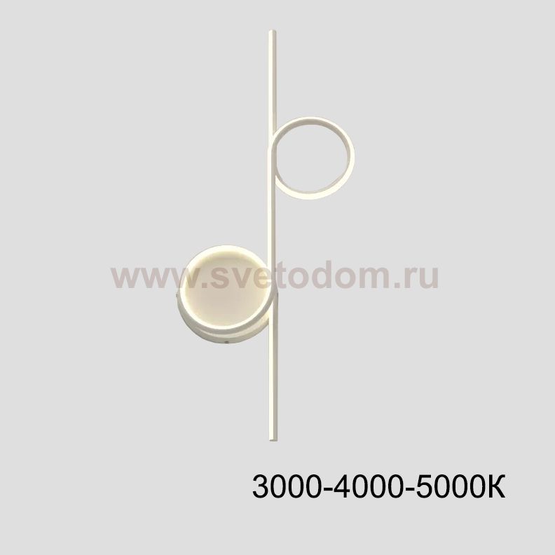 Настенный светильник DONATA B H60 White Трехцветный свет ImperiumLoft 226330-23