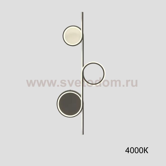 Настенный светильник DONATA С H60 Black 4000К ImperiumLoft 226342-23