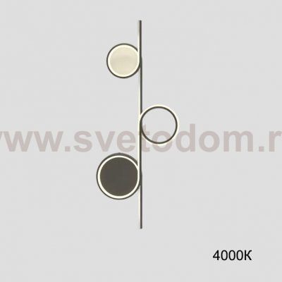 Настенный светильник DONATA С H60 Black 4000К ImperiumLoft 226342-23