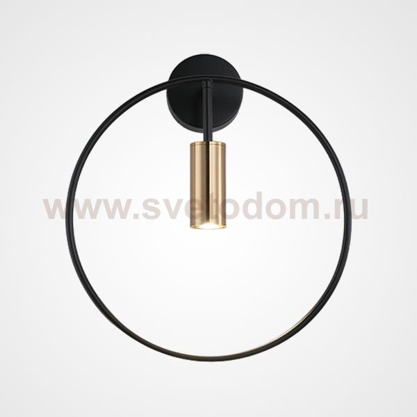 Настенный светильник VELMA D35 Black Gold ImperiumLoft 226415-23