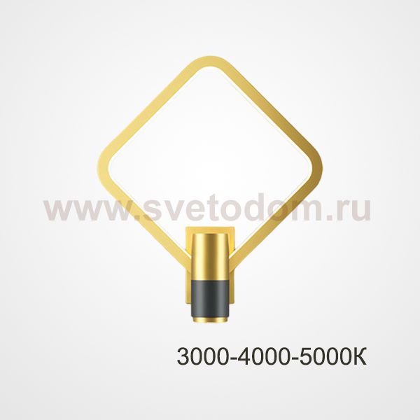 Настенный светильник DAGVEIG A Brass Трехцветный свет ImperiumLoft 226425-23