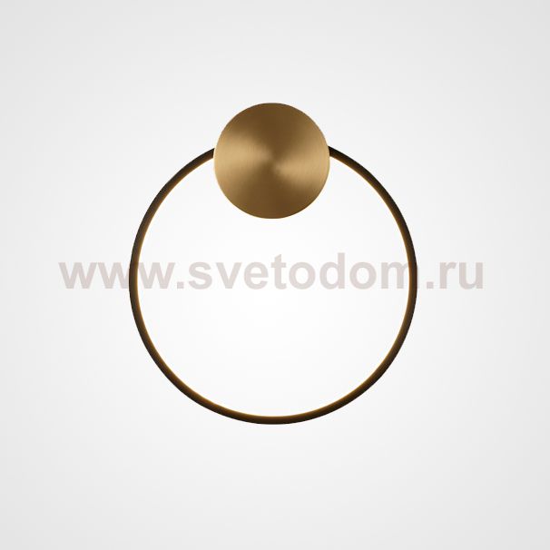 Настенный светильник WOLKE WALL D30 Black ImperiumLoft 226468-23