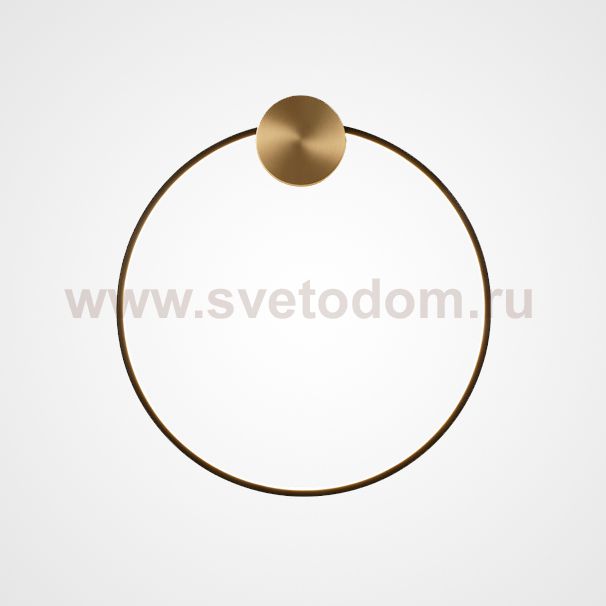 Настенный светильник WOLKE WALL D50 Black ImperiumLoft 226470-23