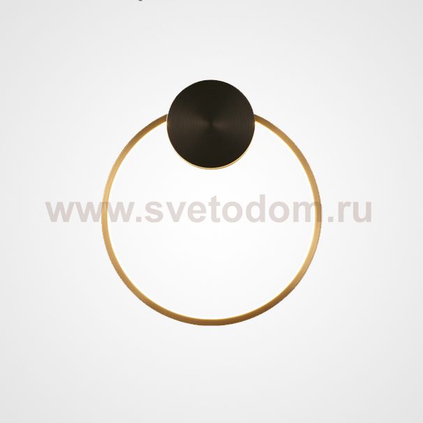 Настенный светильник WOLKE WALL D30 Brass ImperiumLoft 226473-23