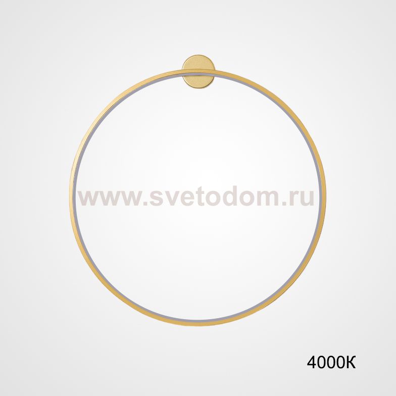 Настенный светильник GUARD B D60 Brass 4000К ImperiumLoft 226539-23