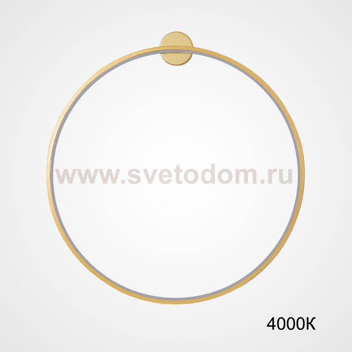 Настенный светильник GUARD B D120 Brass 4000К ImperiumLoft 226545-23