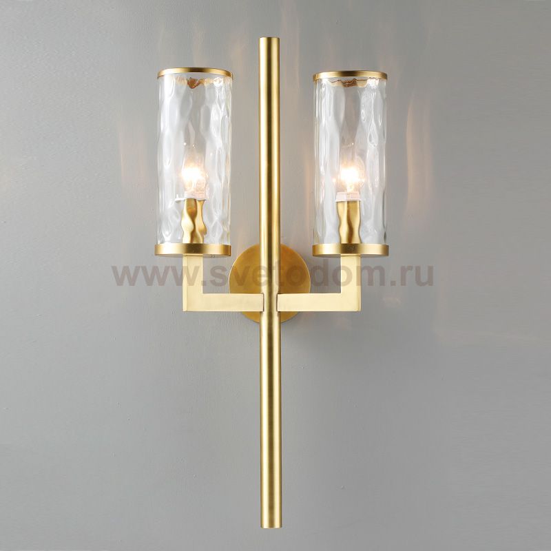 Настенный светильник FEAT WALL L2 Brass ImperiumLoft 226548-23