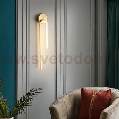 Настенный светильник WIKI WALL Brass ImperiumLoft 227112-23