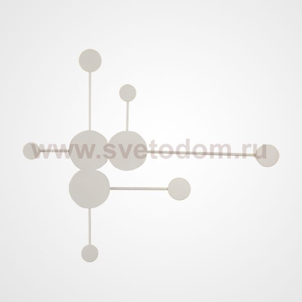 Бра Pin Wall Light 6 White ImperiumLoft 227123-22