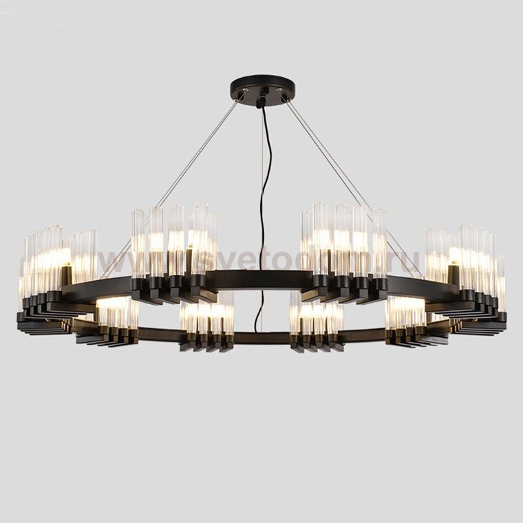Подвесная люстра FOUNTAIN D100 Black ImperiumLoft 227218-26