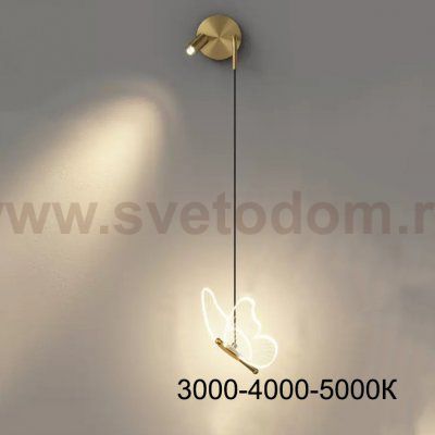 Настенный светильник BABETTA WALL D Right Трехцветный свет ImperiumLoft 227243-23