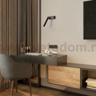 Настенный светильник OLINN Right Black ImperiumLoft 227249-23