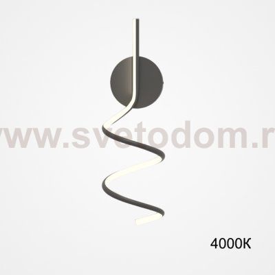 Настенный светильник DAMARIS WALL H50 Black 4000К ImperiumLoft 227276-23