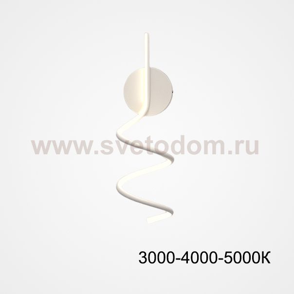 Настенный светильник DAMARIS WALL H50 White Трехцветный свет ImperiumLoft 227280-23