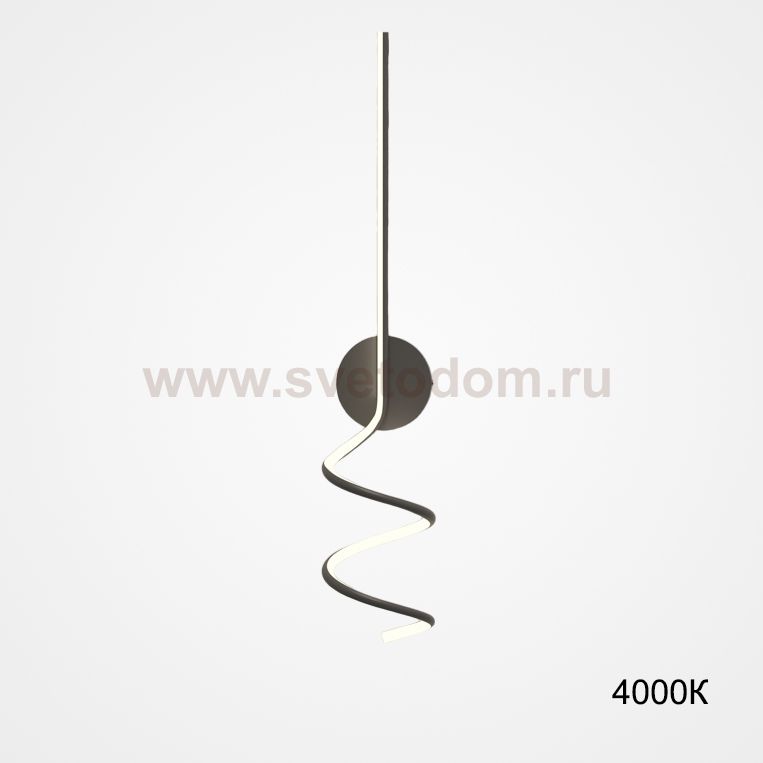 Настенный светильник DAMARIS WALL H90 Black 4000К ImperiumLoft 227288-23