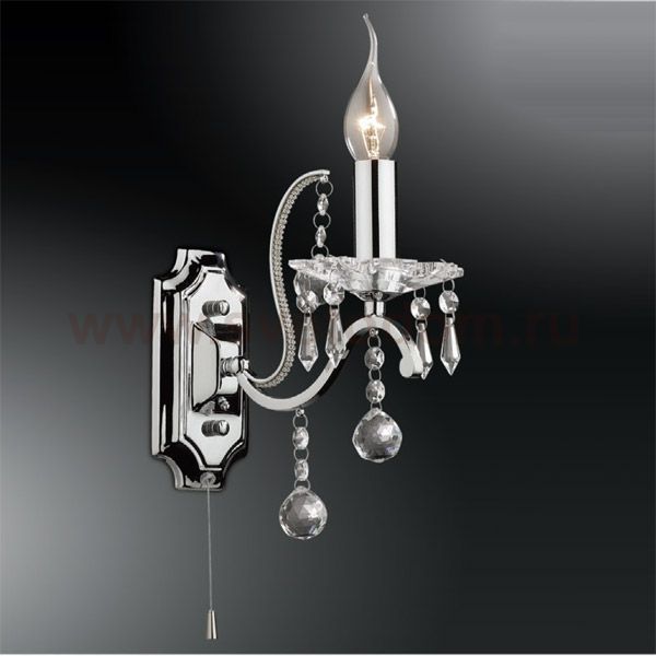 Настенный светильник бра с выключателем Odeon light 2273/1w LIRA