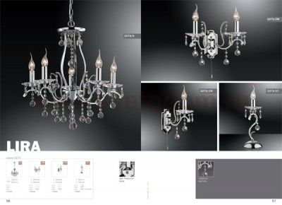 Бра c выключателем Odeon light 2273/2w LIRA