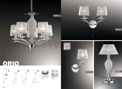 Настольная лампа Odeon light 2276/1T ORIO