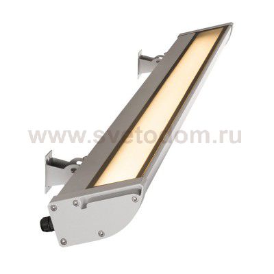 227744 SLV VANO WING LED 48 светильник IP65 c LED 48Вт, 3000К, 120°, 3340лм, серебристый