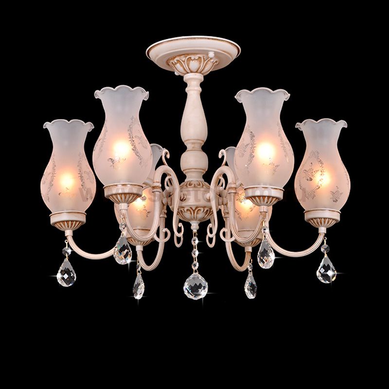 Люстра Eurosvet 22775/6 бежевый