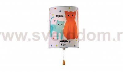 Светильник бра с выключателем Odeon light 2279/1W CATS