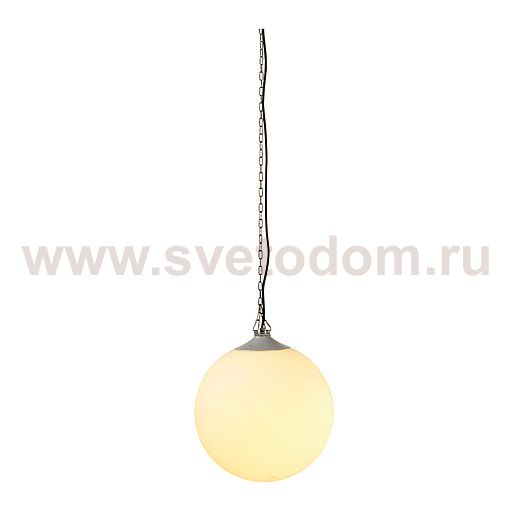 SLV 228052 ROTOBALL SWING 50 Pendel- leuchte, weiss, E27