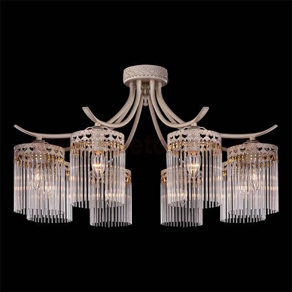 Люстра Eurosvet 22820/8 белый с золотом