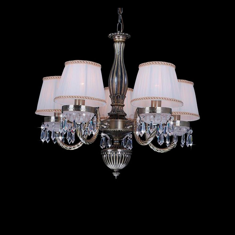 Люстра Eurosvet 22824/5 античная бронза