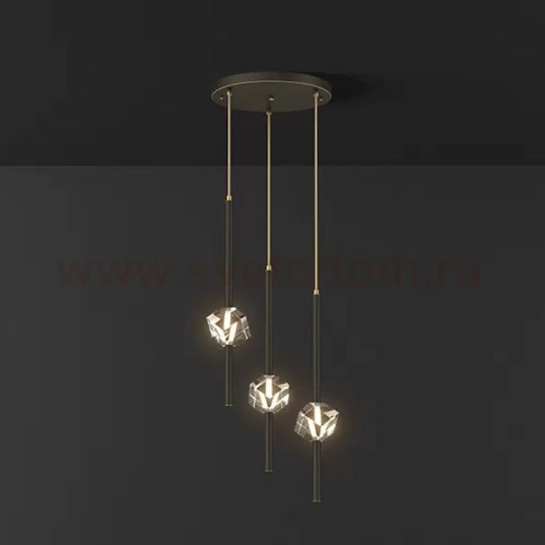 Подвесной светильник SOCRATES B COMBO L3 Black ImperiumLoft 228329-23