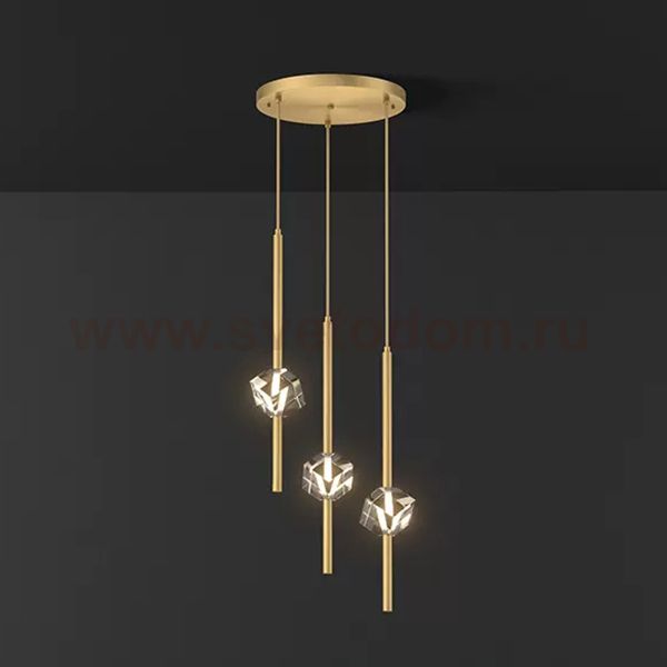 Подвесной светильник SOCRATES B COMBO L3 Brass ImperiumLoft 228331-23