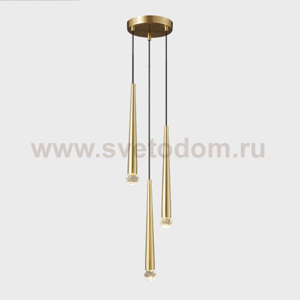 Подвесной светильник MAGRIT LUX MORE L3 Brass ImperiumLoft 228354-23