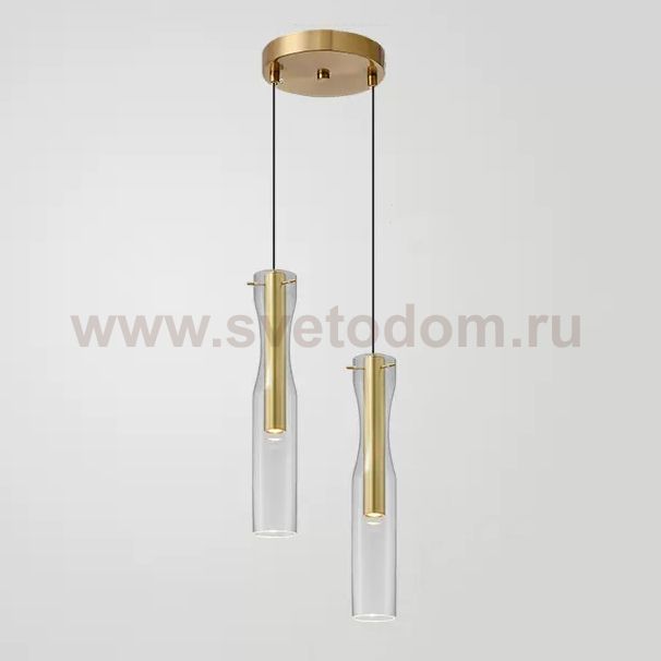 Подвесной светильник MANI DUO Brass ImperiumLoft 228373-23