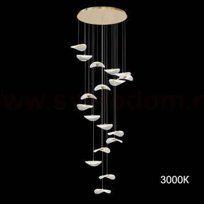 Подвесной светильник DELFINA D50 L18 3000К ImperiumLoft 228436-23