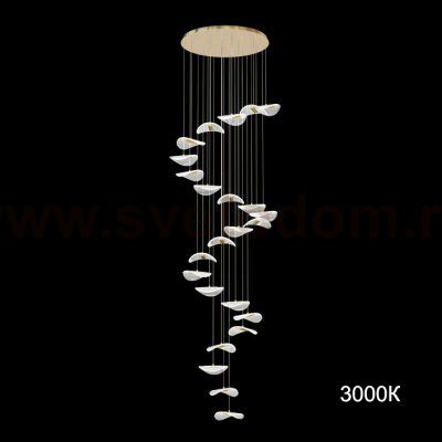 Подвесной светильник DELFINA D50 L24 3000К ImperiumLoft 228438-23