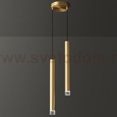 Подвесной светильник GIFT COMBO D15 Brass ImperiumLoft 228452-23