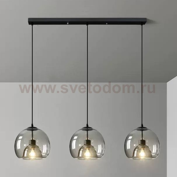 Подвесной светильник FOCUS TRIO L80 Grey ImperiumLoft 228463-23