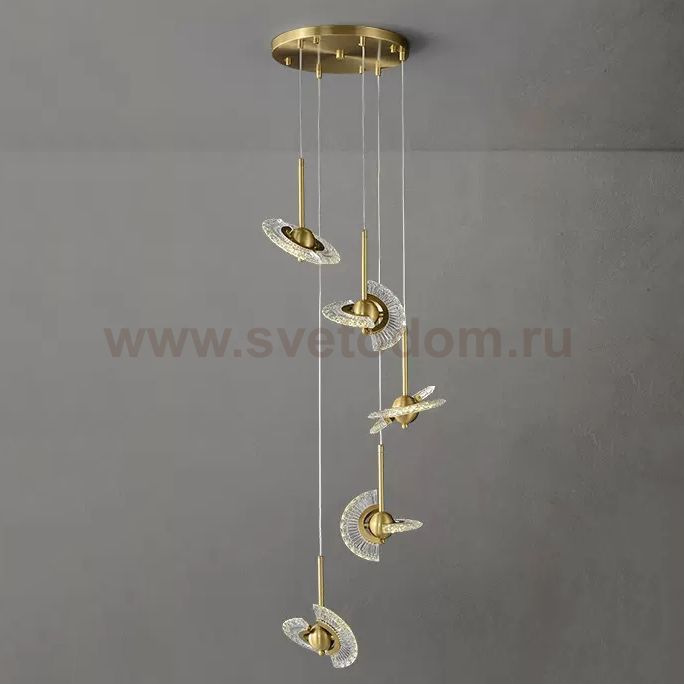 Подвесной светильник PHOENIX LUX COMBO D36 L5 ImperiumLoft 228490-23