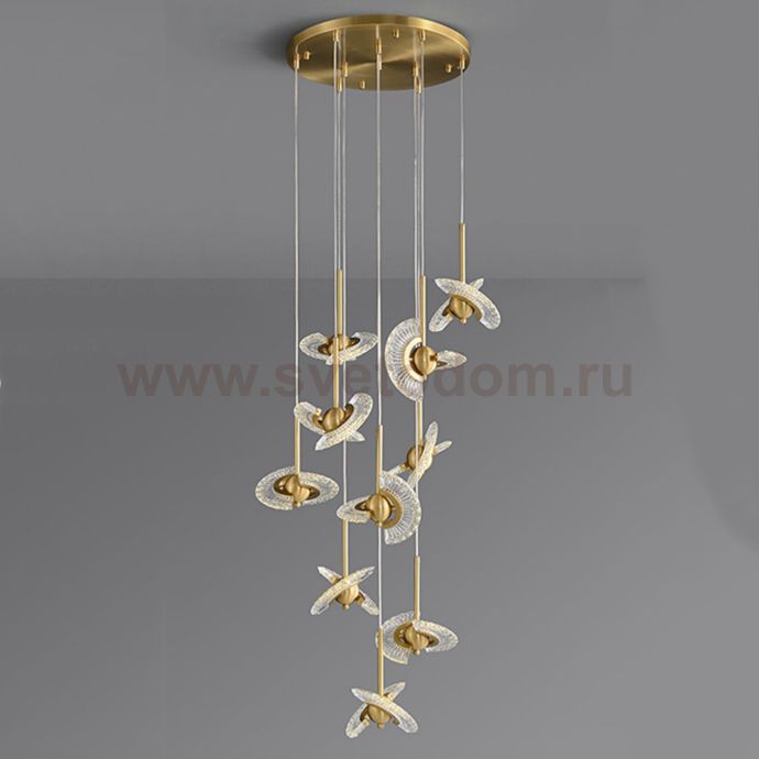 Подвесной светильник PHOENIX LUX COMBO D48 L10 ImperiumLoft 228493-23