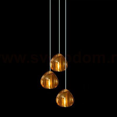 Подвесной светильник METEORA B COMBO D25 Amber ImperiumLoft 228525-23