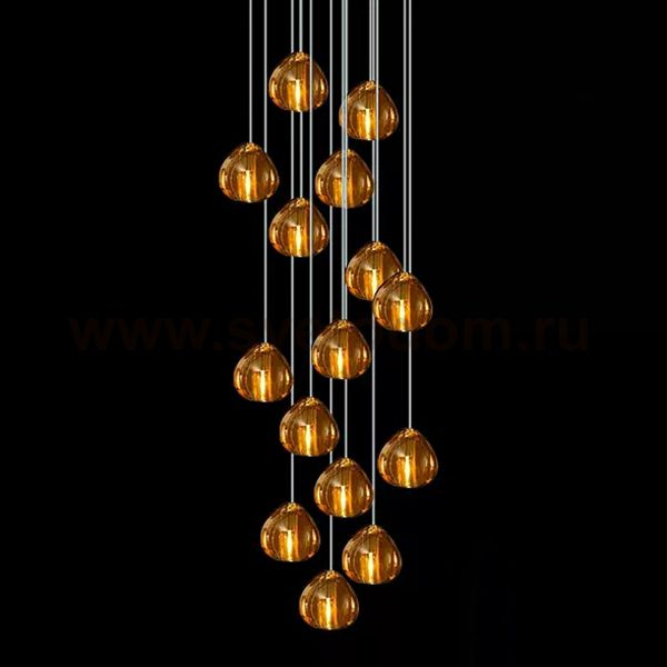 Подвесной светильник METEORA B COMBO D50 Amber ImperiumLoft 228528-23