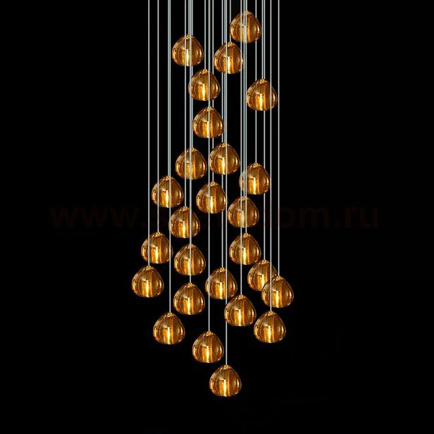 Подвесной светильник METEORA B COMBO D60 Amber ImperiumLoft 228530-23