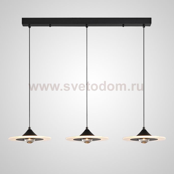 Подвесной светильник NILVARD TRIO Black ImperiumLoft 228532-23