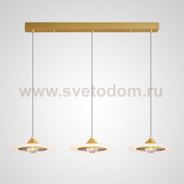 Подвесной светильник NILVARD TRIO Brass ImperiumLoft 228533-23