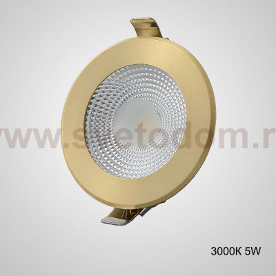 Встраиваемый светодиодный светильник ACT D8 3000К 5W ImperiumLoft 228542-23